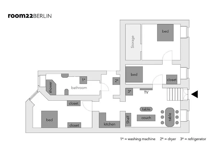 公寓 S38 - 22 Kreuzberg